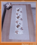 Набор для вышивания гладью - дорожка Duftin (арт. 11-689R)