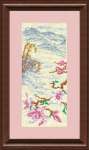 136 Набор для вышивания крестом Чаривна Мить "Цветок сакуры"
