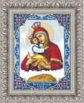 325 Набор для вышивания крестом Чаривна Мить "Икона Пресвятой Богородицы Почаевской"