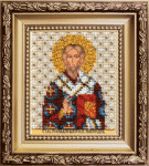 Б-1124 Набор для вышивания бисером Чаривна Мить "Икона святого архиепископа Новгородского Геннадия"